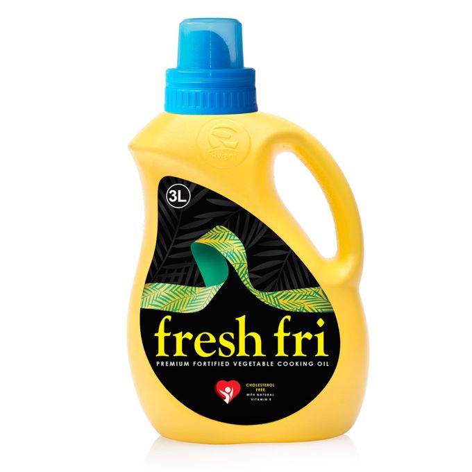 Fresh Fri Fresh Fri Triple Refined Vegetable Cooking Oil - 3 Litres